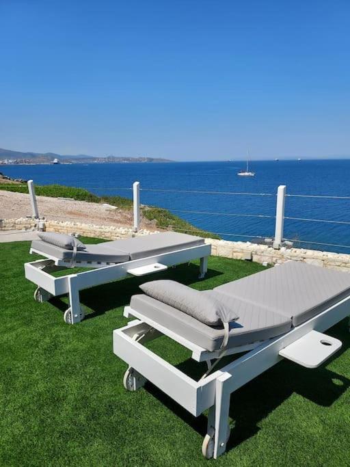 En Plo Villa Sounio Sounion Bagian luar foto